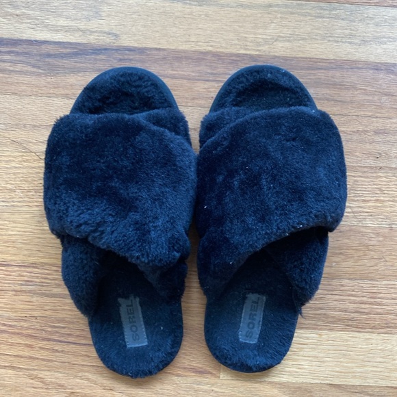 Sorel Hadley Slide Slipper Black size 9 - Picture 6 of 7